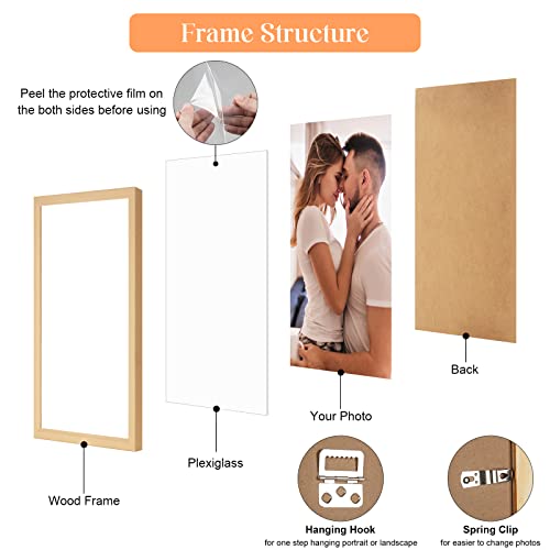 24x24 Wood Frame (Woodgrain / 24x24)