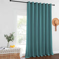 Room Dividers Curtains Screens Partitions (Sea Teal / 100"W x 108"L (Pack of 1))