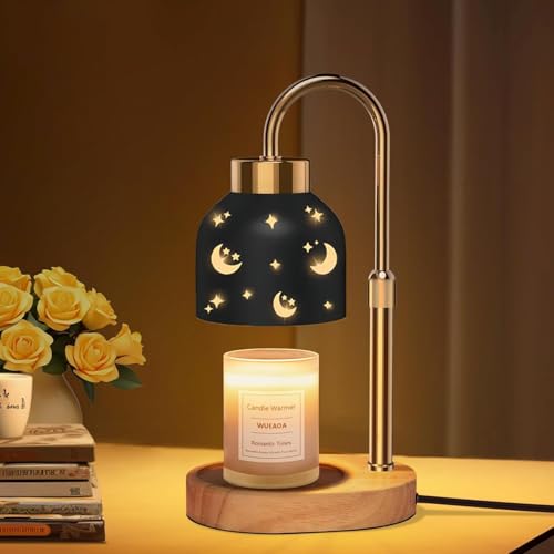 Candle Warmer Lamp with Timer & Dimmer (Moon and Star)