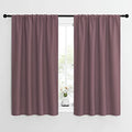 Kitchen Curtains (Dry Rose / 42"W x 54"L (Pack of 2))
