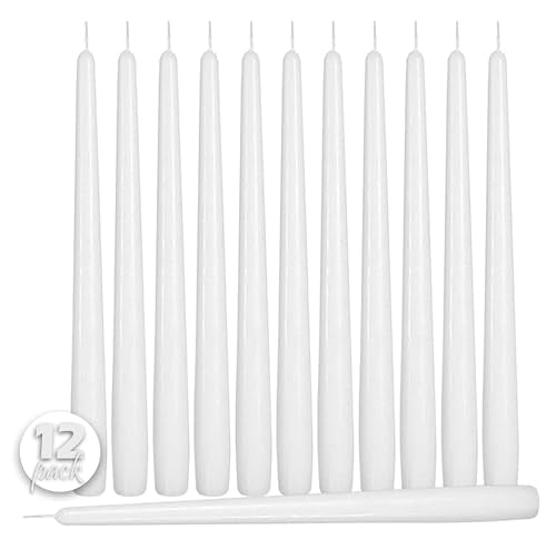 12 Pack Tall Taper Candles (12 inch)