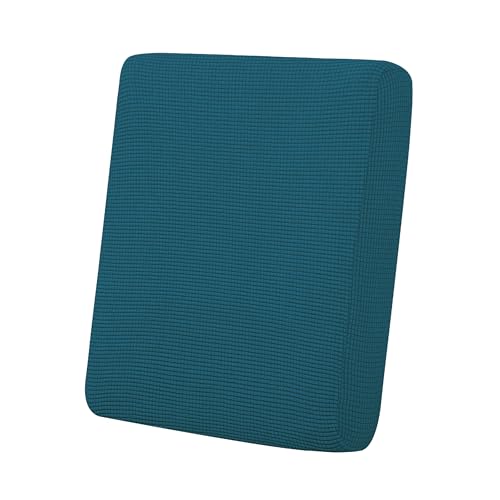 Stretch Cushion Cover Sofa Cushion Furniture Protector Sofa Seat Sofa slipcover Sofa Cover Soft Flexibility with Elastic (Small / Peacock Blue)