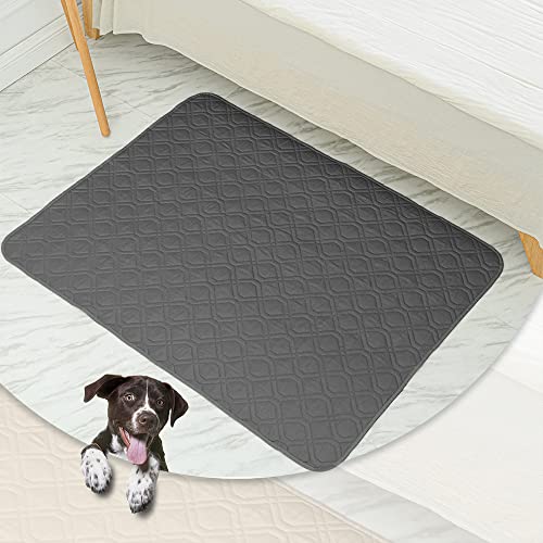 Waterproof Blanket Reversible Dog Bed Cover Pet Blanket for Furniture Bed Couch Sofa (40x50 Inch (Pack of 1) / Darkgrey)