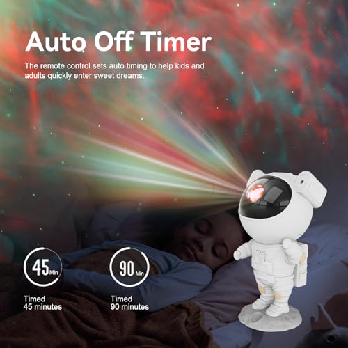 Star Projector Galaxy Night Light (White)