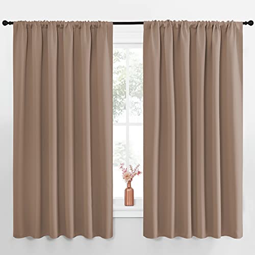 Kids Blackout Curtain Panels (Cappuccino / 70"W x 63"L (Pack of 2))