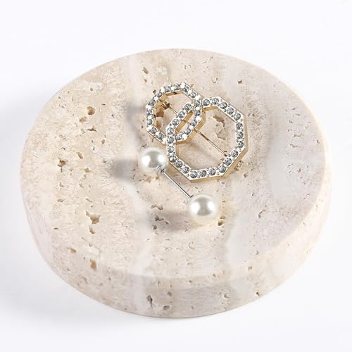 Marble Jewelry Dish (Travertino Romano / 4")