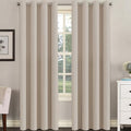 Blackout Curtain for Living Room Thermal Insulated Window Treatment Curtain Extra Long 96 inch Length Energy Saving Solid Grommet Top Blackout Drape (52"W x 96"L (Pack of 1) / Fog)