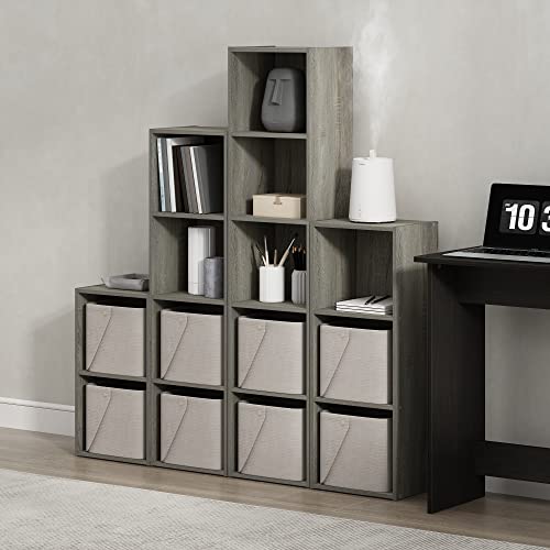 PASIR Book Shelf (French Oak / 5-Tier Cube)