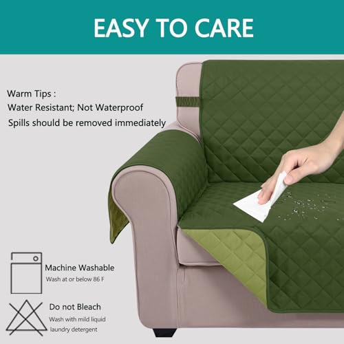 Reversible Oversized 28''Chair Covers (Huntergreen/Sage / 28''oversized Armchair)