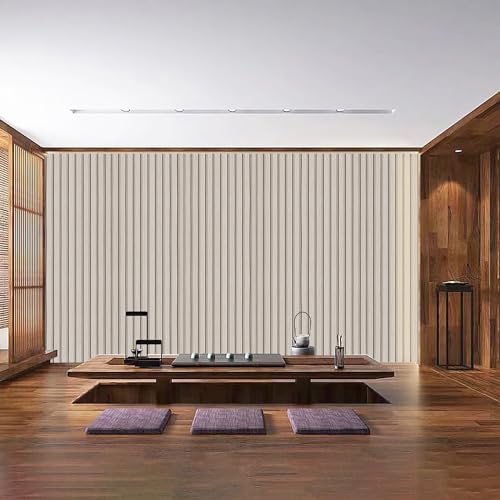 Wood Slat Peel and Stick Wallpaper (Dead Wood / 23.6" x 200")