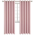 Pink Room Darkening Curtains 84 Inch for Living Room (Baby Pink / 70"W x 84"L (Pack of 2))