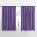 Blackout Curtains for Bedroom (Lilac Purple / 70"W x 70"L (Pack of 2))