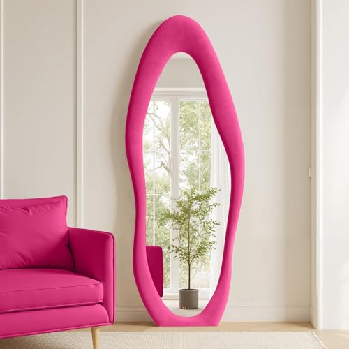 Full Length Mirror (Rose Pink / 63"L x 24"W)