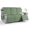 Waterproof Recliner Couch Covers Washable (Bean Green / 3 Seater)