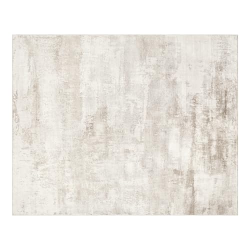 8x10 Washable Area Rug for Living Room (8' x 10' (Rectangular) / Yellowish-brown-light Gray-off White)