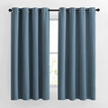Smoky Blue Curtains for Girls Room (Smoky Blue / 52"W x 63"L (Pack of 2))