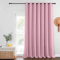 Rouge Pink Blackout Curtains for Bedroom (Rouge Pink / 100"W x 132"L (Pack of 1))