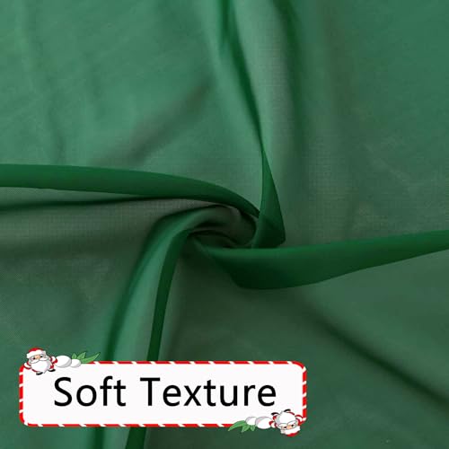 Sheer Voile Window Treatment Rod Pocket Curtain Panels for Kitchen Bedroom Living Room Drapes Sunlight Filtering Privacy Semi Home Decor Assorted Colors Sizes (Foliage Green / 52"W x 63"L (Pack of 2))
