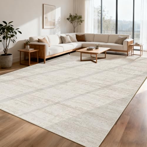 8x10 Area Rugs for Living Room (Beige / 8' x 10' (Rectangular))