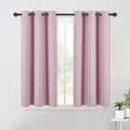 Blackout Curtain Panels for Girls Room (Baby Pink / 42"W x 45"L (Pack of 2))