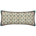 Designer French Vintage Linen Throw Pillow Cover (28" x 12" (Pack of 1) / Wensel D)