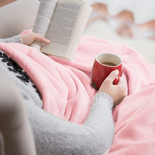 GentleSoft Fleece Blankets King Size Pink (Pink / King (108" x 90"))