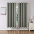 Blackout Curtains 72 Inch Length 2 Panels Set (Sage Green / 52"W x 72"L (Pack of 2))