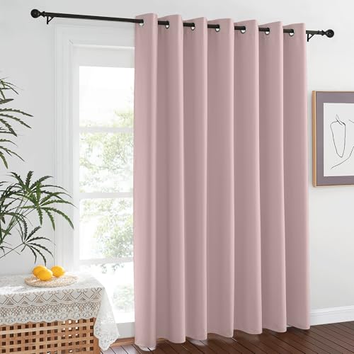 Baby Pink Curtains for Nursery (Blush Pink / 100"W x 84"L (Pack of 1))