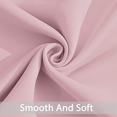 Pink Room Darkening Curtains 84 inch Sliding Door Drapes (Pink / 100"W x 84"L (Pack of 1))