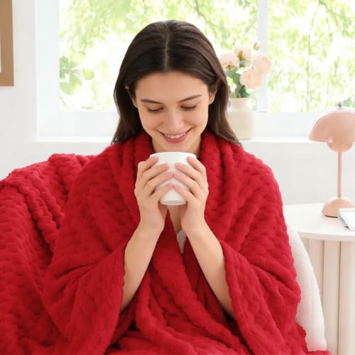 Red Twin Blanket for Couch (Red / Twin(60"x80"))