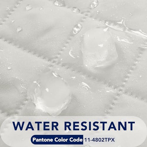 Reversible Quilted Sofa Cover Dog Couch Covers for Sofa (Large / Ivory/Ivory)