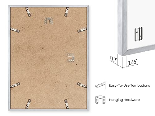 16x24 Silver Metal Picture Frames (Set of 15 / Silver Metal / 16x24 in)