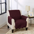 Reversible Chair Cover (Chair / Wine / Light Grey)
