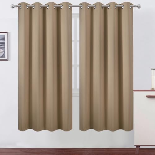 Natural Thermal Blackout Curtains (Natural / 52"W x 72"L (Pack of 2))