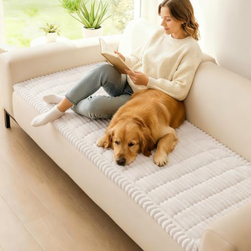 Couch Cover for Dogs (White / 27.6"x82.7")