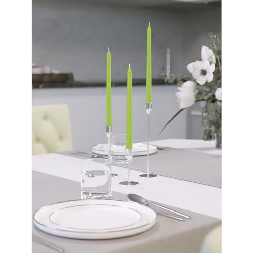 10 inch Olive Taper Candles Set of 4 (Tapered 10 inch / Olive)