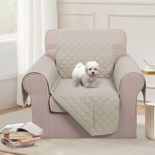 Reversible Oversized 28''Chair Covers (Beige/Beige / 28''oversized Armchair)