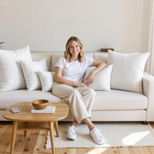 14x36 Inch Throw Pillow Insert for Couch Sofa Bed (14x36 Inch)