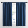 RV Blackout Curtains for Camper Windows (Moroccan Blue / 29"W x 50"L (Pack of 2))