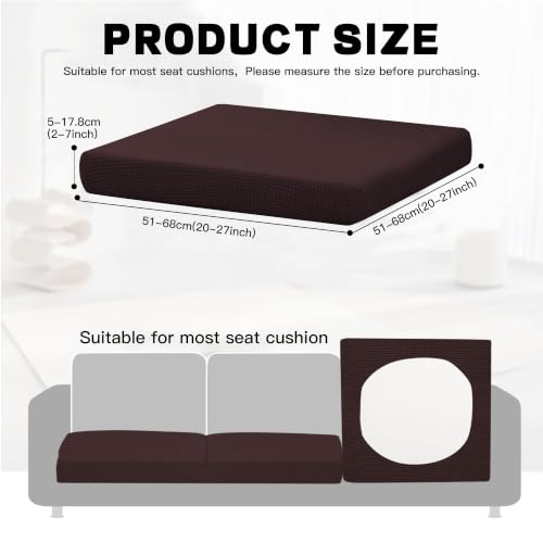 8Pcs Outdoor Cushion Covers