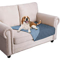 Waterproof Dog Bed Cover Pet Blanket for Furniture Bed Couch Sofa Reversible (30x53 Inch (Pack of 1) / Navyblue+stoneblue)