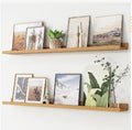 Floating Shelves Set of 2 (Oak / 47.2 in)
