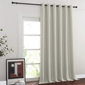 Blackout Natural Curtain for Patio Door (Natural / 80"W x 95"L (Pack of 1))