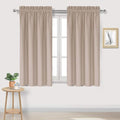 Blackout Curtains for Bedroom Living Room 42 x 54 Inch Long Camel (Camel / 42"W x 54"L (Pack of 2))
