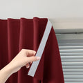 Self Adhesive Curtains (59"W x 96"L (Pack of 1) / Burgundy)