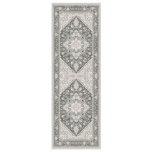 Soft Area Rugs 2x6 (2' x 6' (Runner) / Greenish Grey)
