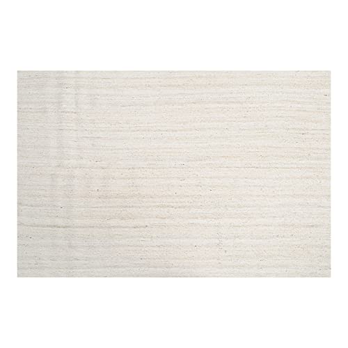 Hand Woven Jute Braided Rug (3'x5' / Off White)