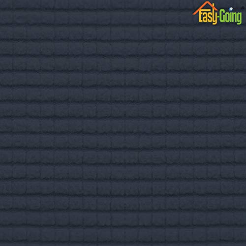 Stretch 1 Piece Loveseat Couch Cushion Cover for Sofa (Medium / Dark Blue)