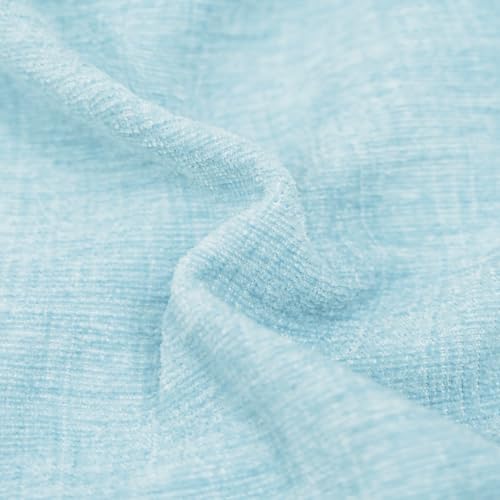 Decorative Throw Pillow Covers 26 X 16 Inches Light Blue Grey (26" x 16" (Pack of 2) / Light Blue Grey)