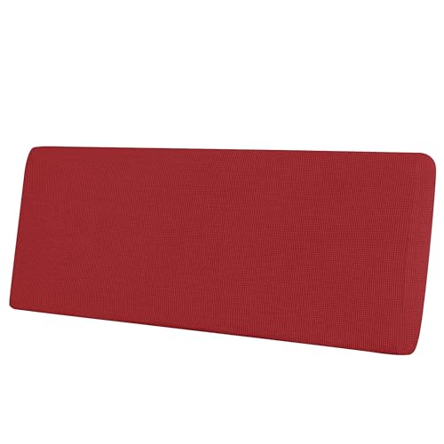 Stretch 1 Piece Couch Cushion Cover for Sofa (Large / Christmas Red)